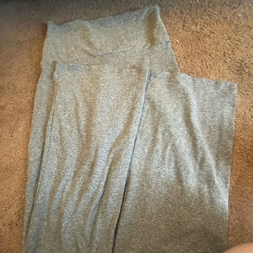 Stylish Gray Wide-Leg Pants